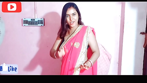 Indian brunette fucked in the navel by her boyfriend