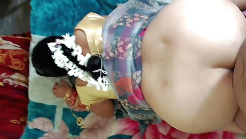 Indian brunette with a nice face gets creampied in amateur video